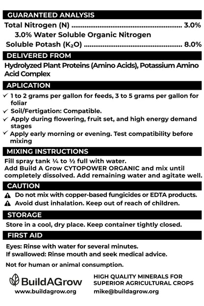 KBOOST Power Bloom Seaweed BioStim 2.5 N - 0 P- 8 K