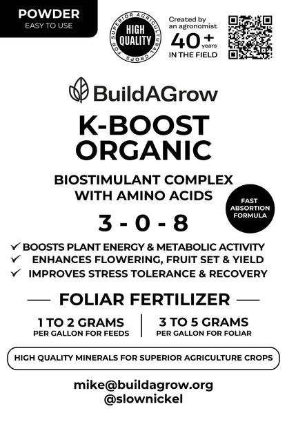 KBOOST Power Bloom Seaweed BioStim 2.5 N - 0 P- 8 K